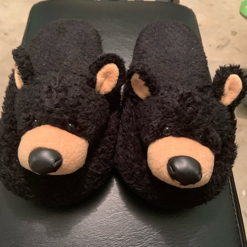 Bear slippers